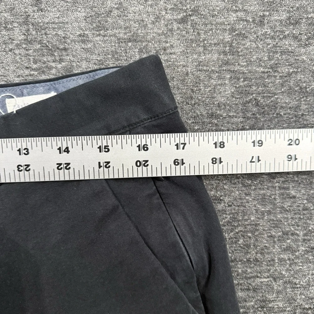 Gap Ultimate‎ Khaki Slim Fit Flat Front Pants Men's True Black Size 34x30 Chino